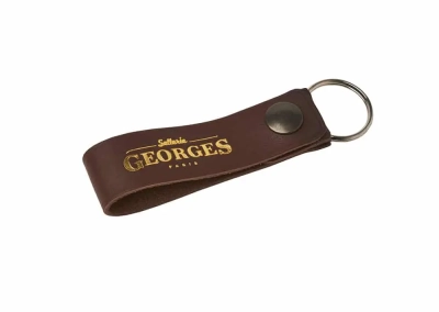 accessoire-porte-cle-nationale-sellerie-georges-marron-or