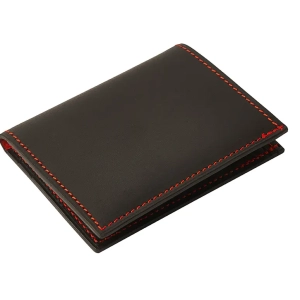 Porte-cartes en cuir double tannage