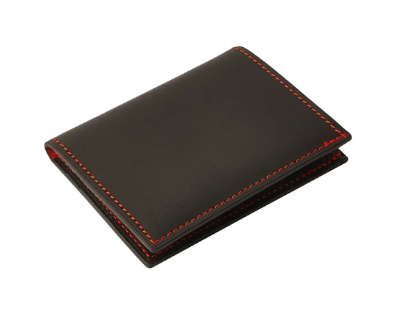 Porte-cartes en cuir double tannage